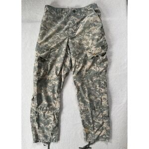 Military Mens 30x29 Cargo Pants ACU Digital Camo Ripstop Tactical Small Regular